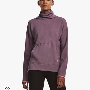Under Armour waffle funnel hoodie size Medium